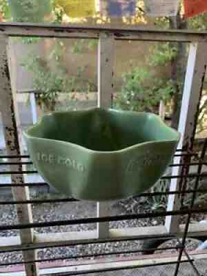 1930s Vernon Kilns Coca Cola Ceramic Bowl Rare Coke Advertising