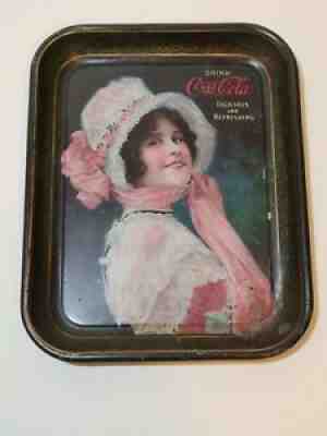 Vintage Rare Original 1914 Coca Cola "Betty" TrayÂ 