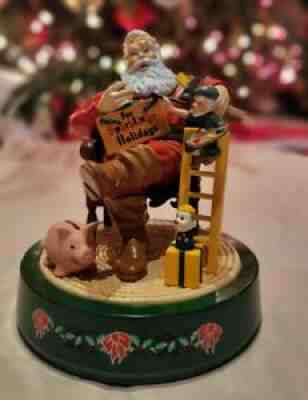 Vintage Coca-Cola Santa Coin Bank