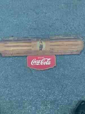 Coca Cola Menu Board Vintage Coke Sign Display Repp's Bar Kay 36x14.25