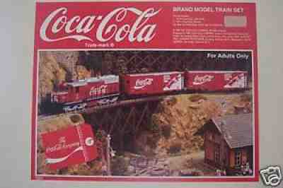 Coca Cola LGB Super Set Limited Edition Model Train NIB