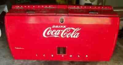 1950s Westinghouse WD22 Coca Cola, Coke, Refrigerated Cooler Chest, 6 Feet Long