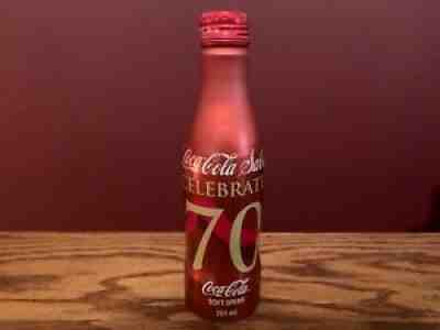 RARE!! Â SOUTH AFRICAN ALUMINUM COCA-COLA/ COKE BOTTLE-SABCO 70th ANNIVERSARYÂ 