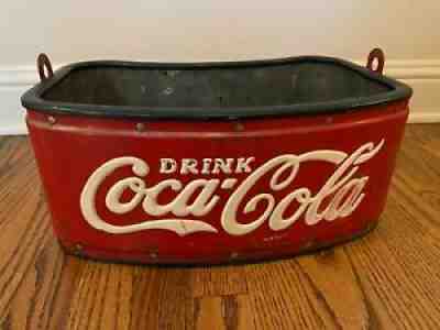 Vintage Coca Cola Stadium Vendor's Bottle Carrier