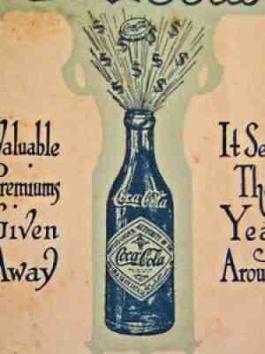 X RARE 1917 Birmingham Alabama COCA COLA Dealer Premium Booklet - SS COKE BOTTLE