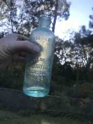 RARE ANTIQUE ORIGINAL BIEDENHARN VICKSBURG COCA COLA HUTCH HUTCHINSON BOTTLE