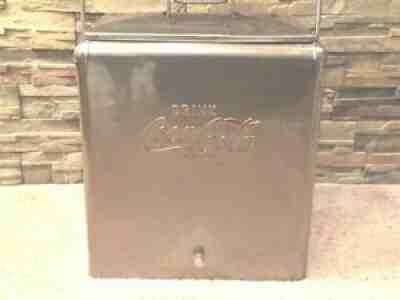 Rare Vintage - 1950's COCA COLA TEMP STAINLESS STEEL COOLER W/TRAY