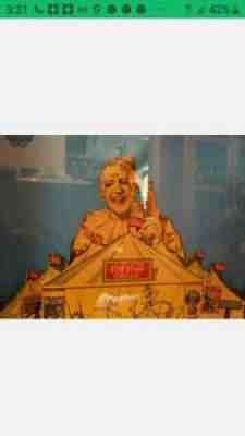 Coca Cola 1932 Circus Clown Cutout