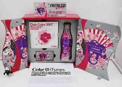 *VIP Cannes Film Festival Box Set Faithless & Paranoid aluminum Coca Cola Bottle