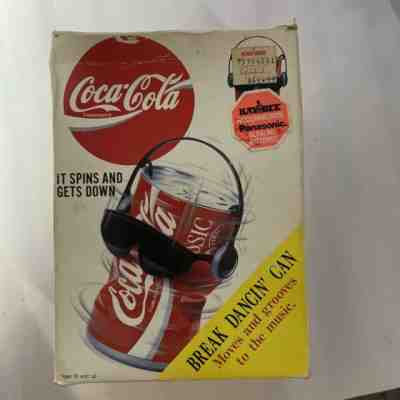 NEW STILL SEALED IN BOX VINTAGE 1991 TAKARA COCA-COLA BREAK DANCIN' CAN COKE NIB