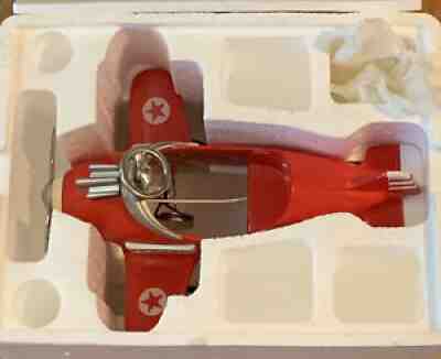 COCA COLA 1:3 Scale RED COKE Signed PEDAL PLANE Diecast ModelPedal Vehicle-Xonex