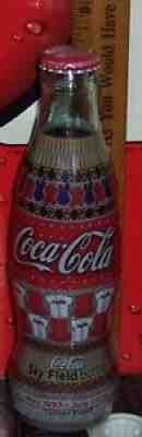 2009 ATLANTA BRAVES TURNER / SKY FIELD 8 OUNCE WRAPPED GLASS COCA COLA BOTTLE
