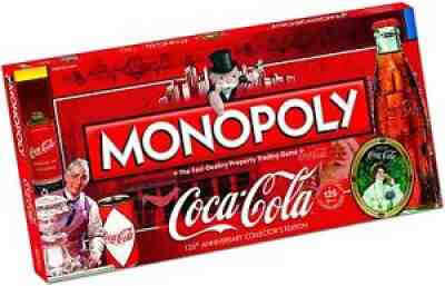 Coca Cola Monopoly 125th Anniversary Edition Board Coke Game Sealed MINT