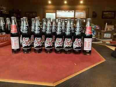 1980 Georgia Bulldogs National Champions Coca Cola Coke Bottle UGA- 4 Bottles