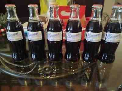 ATLANTA BRAVES 1995 World Series , Coca-Cola Bottles 6 Six Pack & Carton