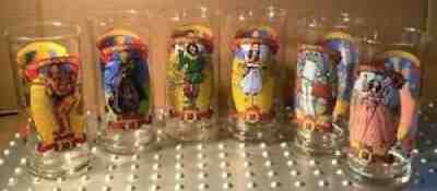 Vintage 1989 WIZARD OF OZ 50th Anniversary Set Of 6 Glasses -- '89 Coca-Cola #3