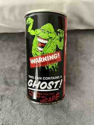 Vintage ghostbusters Ghost in a can slimer coca cola never opened 1989 Awesome!