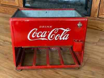 Coca Cola 1939 Original Salesman Sample Cooler ??Sign Advertising Rare Rare!!