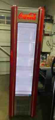 COCA-COLA FRIDGE RETRO R290Â  (VINTAGE STYLE ) RED & BLACK