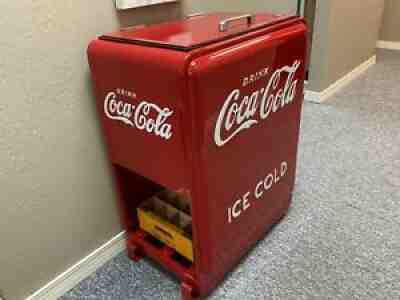 Antique Coca Cola Coke Junior Jr Cooler Machine