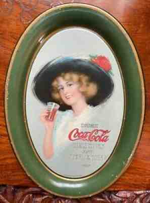 1913 Coca Cola ADVERTISING TIP TRAY EXCELLENT CONDITION