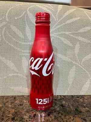 Rare. Aluminum Coca-Cola Statue of Liberty 125th Anniversary Bottle. Unopened.