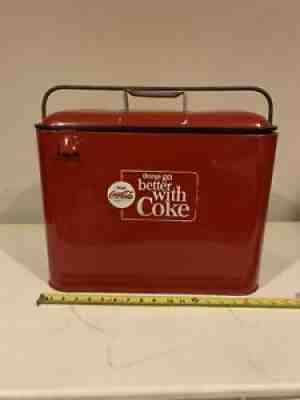  ¤ Vintage Coca-Cola Cooler Ice Box RARE Louisville Kentucky USAï¿¼ Coke Drain
