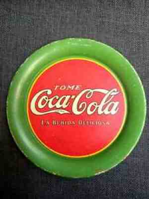 Antique Mini tin tray soda COCA COLA pre 1920s!!