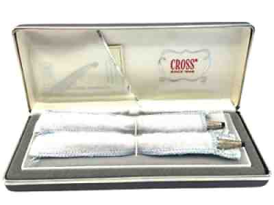 VINTAGE CROSS COCA COLA STERLING SILVER PEN PENCIL SET IN BOX AWARD SET NICE