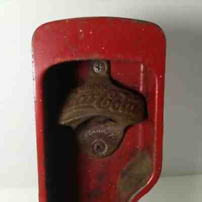 Jacobs 26 Coca Cola Inset Bottle Cap Catcher with Original Starr Bottle Opener
