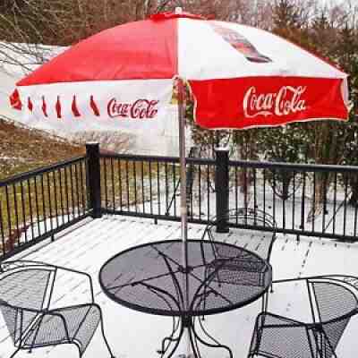 Coca-Cola Outdoor Umbrella Base Commercial Market Patio Bar Restaurant Market