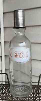 1920's COCA COLA Syrup Bottle with Cap Coke Soda Bottle Vintage Rare