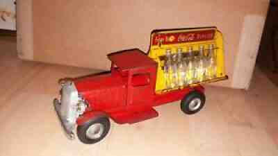 Metalcraft Coca Cola Delivery Truck 1930s Original Pressed Steel