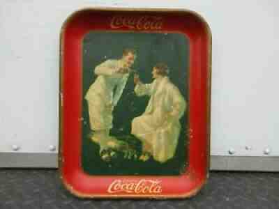 1926 Original Coca Cola Tray Golf Edition Rare