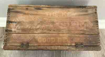 Amazing Very Old Coca Cola Pepsin Gum Crate The Key To Good Digestion Must See