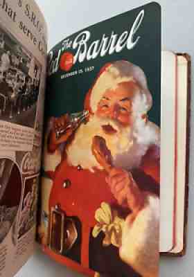 "Coca-Cola" 1937 Complete Run Magazine THE RED BARREL TWELVE ISSUES