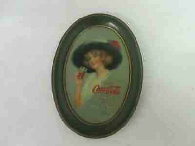VINTAGE ADVERTISING 1913 COKE COCA COLA TIN TIP TRAY AUTHENTIC 935-R