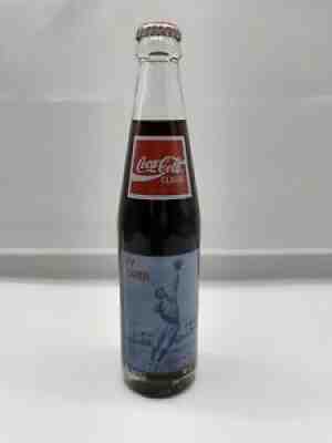Coca Cola Commemorative Bottle Ty Cobb 1989 First in Hall of Fame
