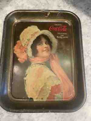 Vintage Rare Original 1914 Coca Cola "Betty" TrayÂ 