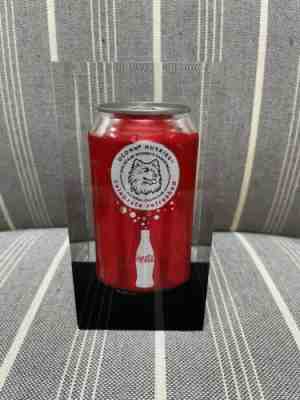 COCA COLA CAN UNOPENED IN LUCITE 2010 UCONN HUSKIES NATIONAL CHAMPION RARE