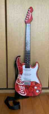 Coca cola Toy Guitar Collection Ver. Red 2011 Not for sale Japan limited