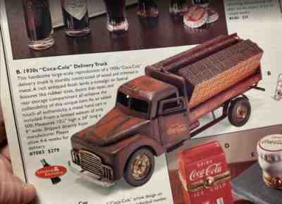 Coca Cola collectors club delivery truck limited edition