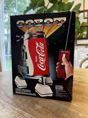 Vintage 1970's Coca-Cola Cobot R2-D2 Remote Control Robot Toy with box