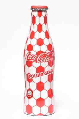 2008 Coca Cola alu bottle, Poland; UEFA Euro 2008 / Polska Gola!