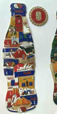sydney 2000 coca cola bottle pin set