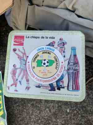 1976 Coca-Cola Aladin lunch box Puerto Rico rare mint original