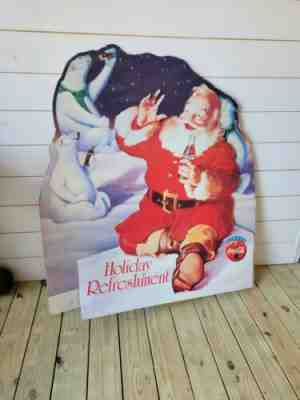 Vintage Coca-Cola Cardboard Advertising Signs