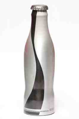2005 Coca Cola Light alu bottle, Mexico; M5 - The Designers Republic