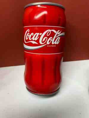 RARE 1990â??S FULL .33L  ??TEST ? RIBBED COCA-COLA CAN -ESSEN GERMANY 4 7 8 ? NM