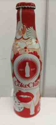 Coca-Cola alu aluminium full bottle - Coke Club 2007 Hungary - RARE!!!!